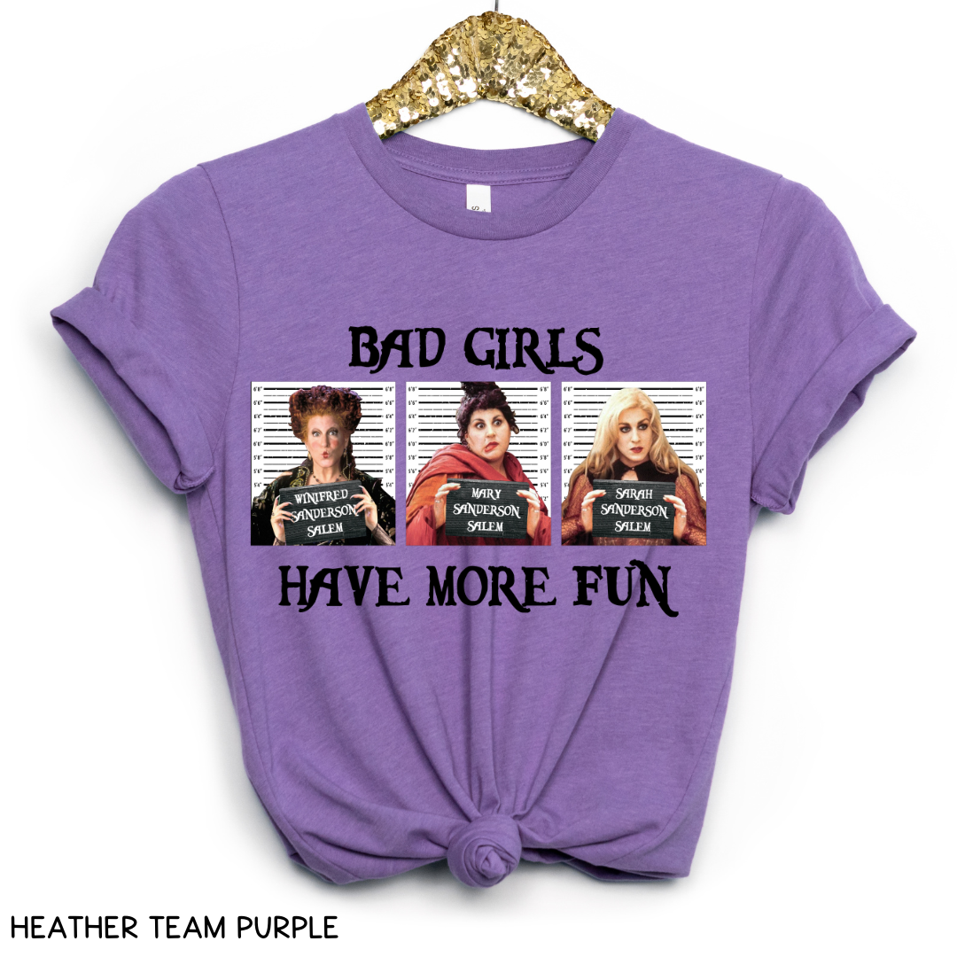 Halloween - Adult Tee - Bad Girls