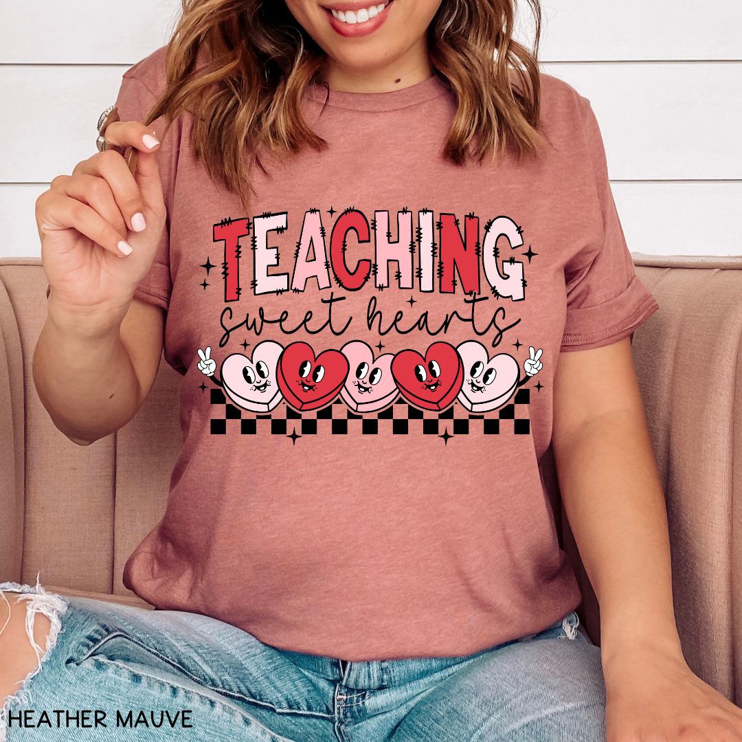 Valentines - Teaching Sweethearts - Unisex Adult Tee