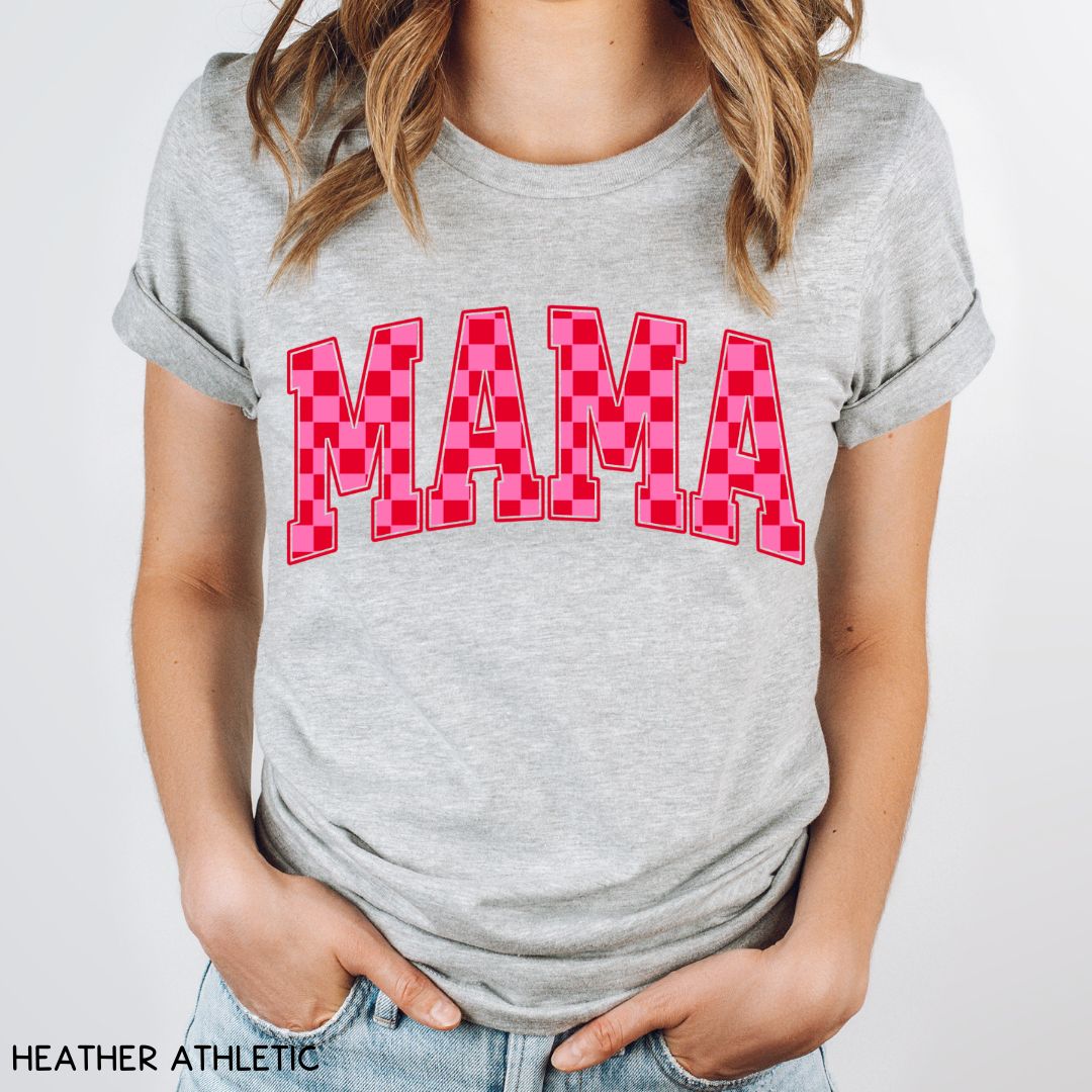 MAMA Checkers - Unisex Adult Tee