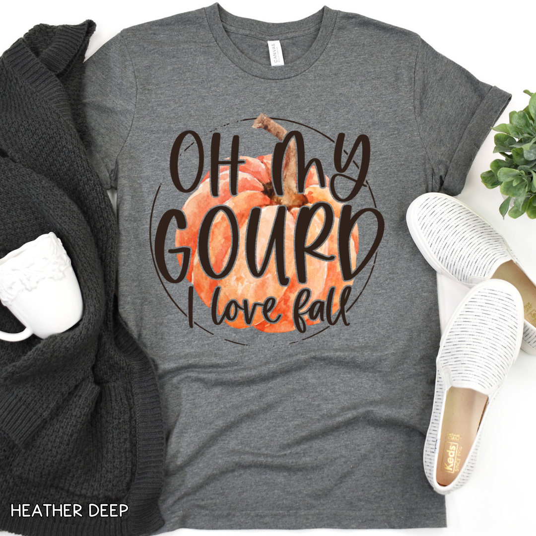 Fall - Adult Tee - Oh My Gourd