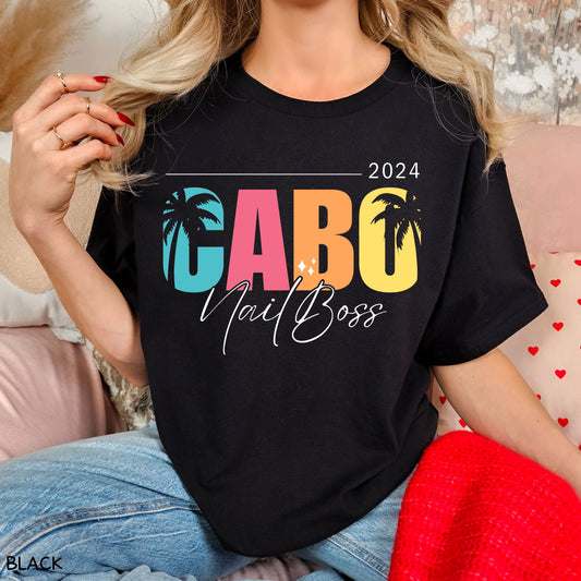 Cabo - Sparkle NailBoss - Unisex Adult Tee