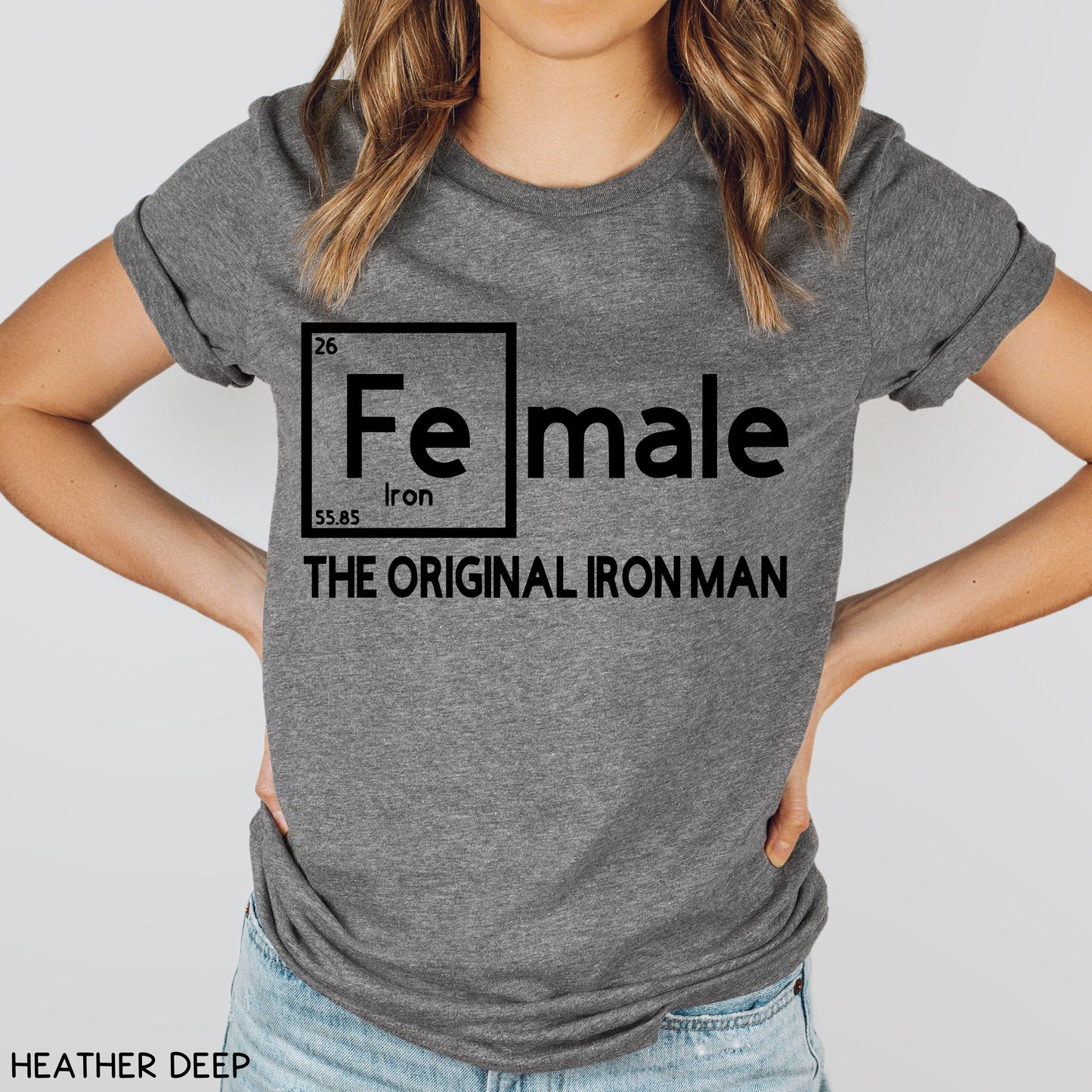 Female the Original Ironman - Unisex Adult Tee