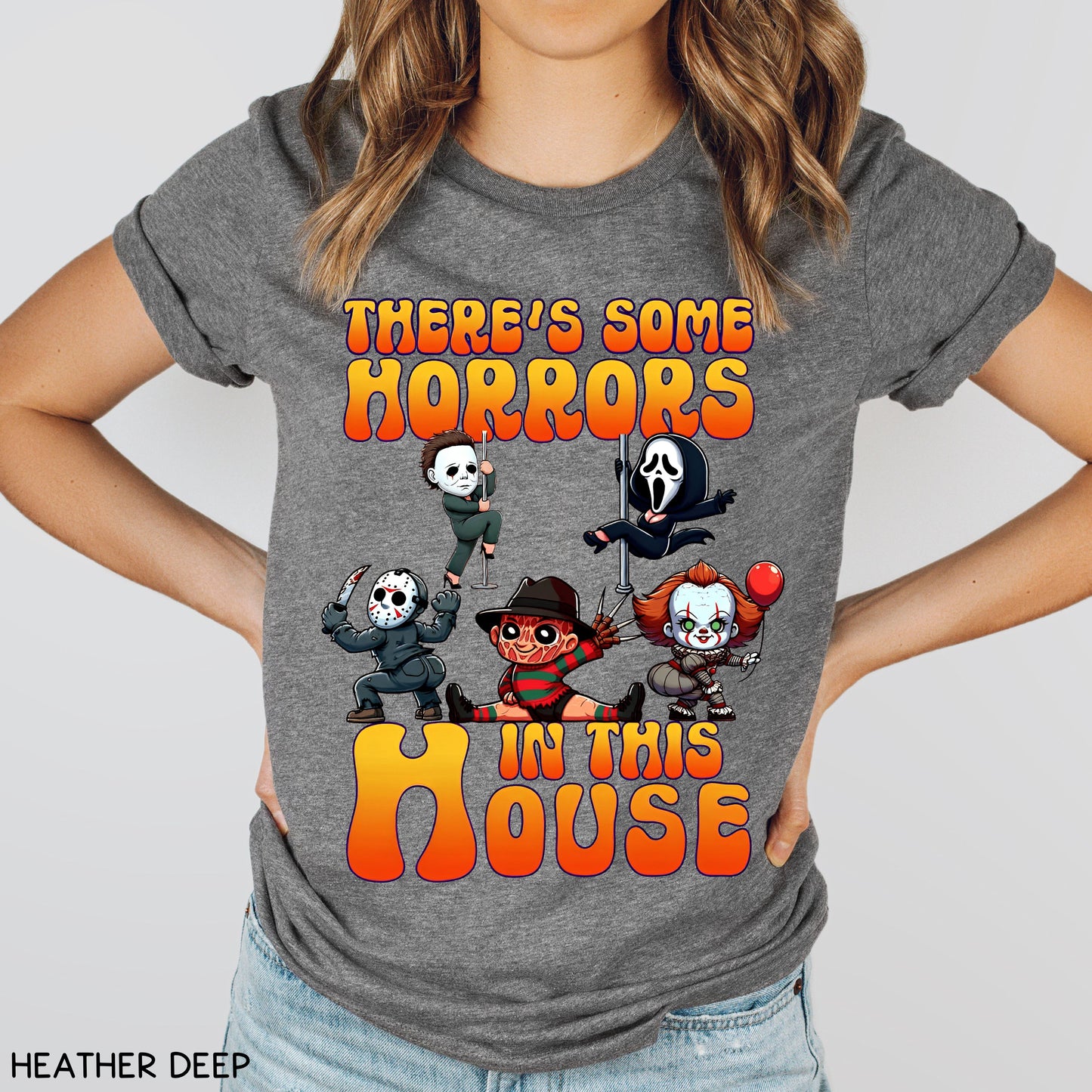 Halloween - There's Some Horrors Villains - Unisex Adult Tee