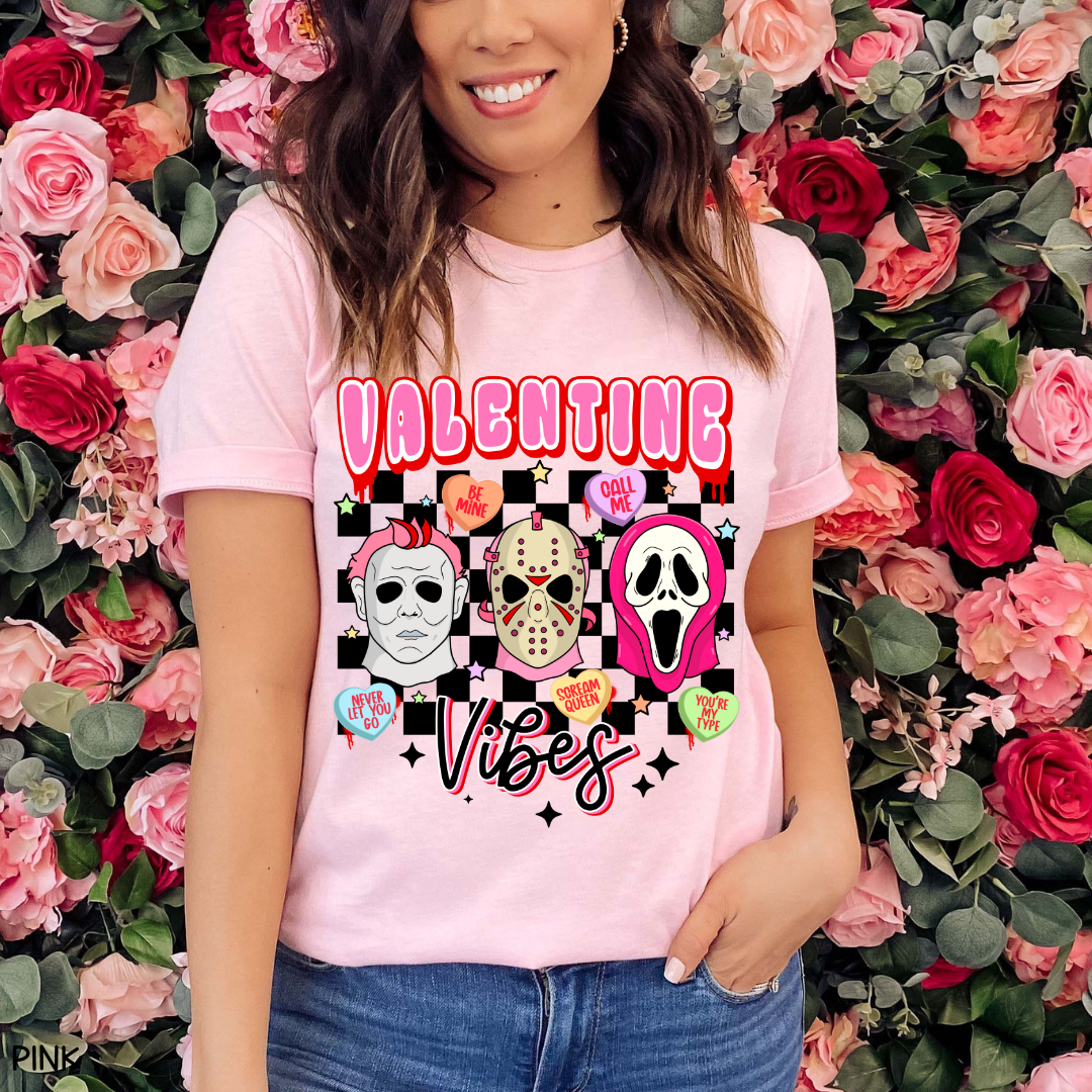 Valentines - Villain Valentines Vibes - Unisex Adult Tee