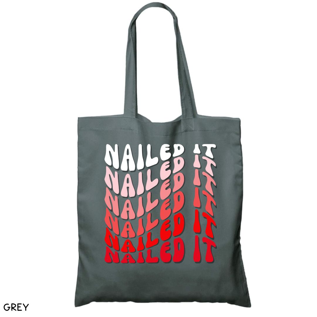 Team Nailed It - Canvas Tote Bag