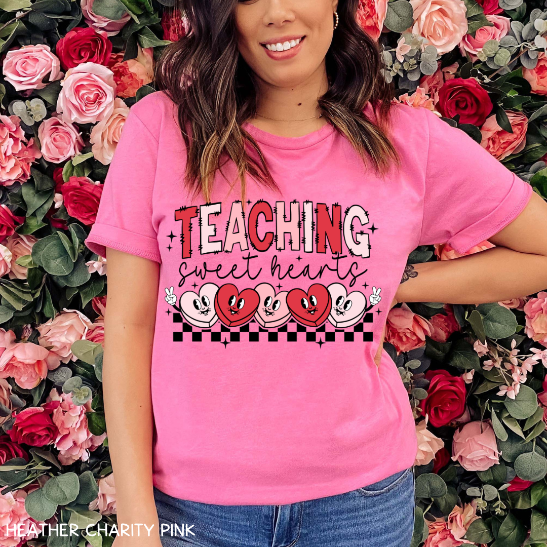 Valentines - Teaching Sweethearts - Unisex Adult Tee