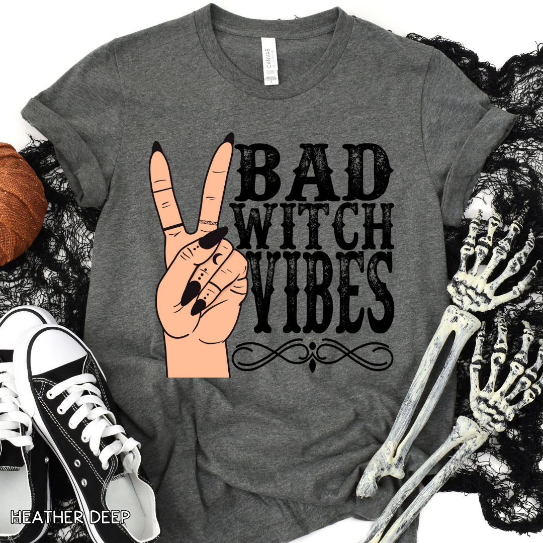 Halloween - Adult Tee - Bad Witch Vibes