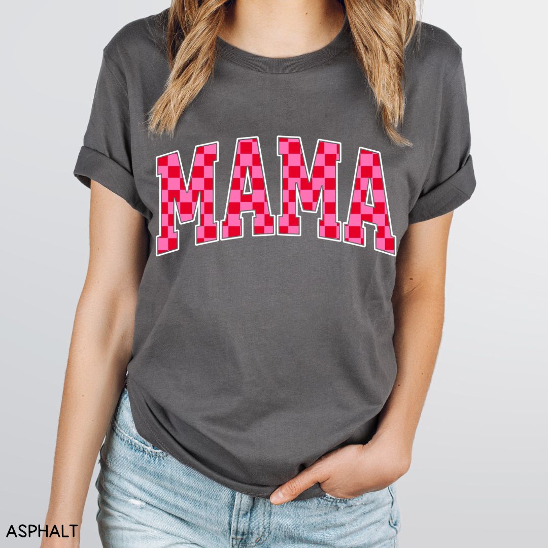 MAMA Checkers - Unisex Adult Tee