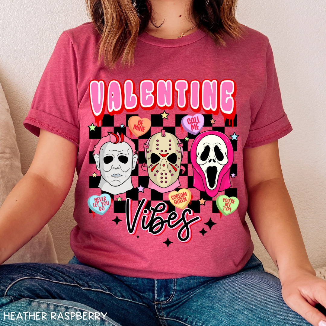 Valentines - Villain Valentines Vibes - Unisex Adult Tee