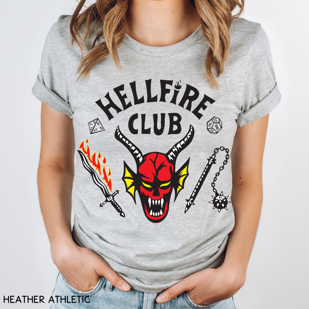 Stranger Things - Hellfire Club - Unisex Adult Tee