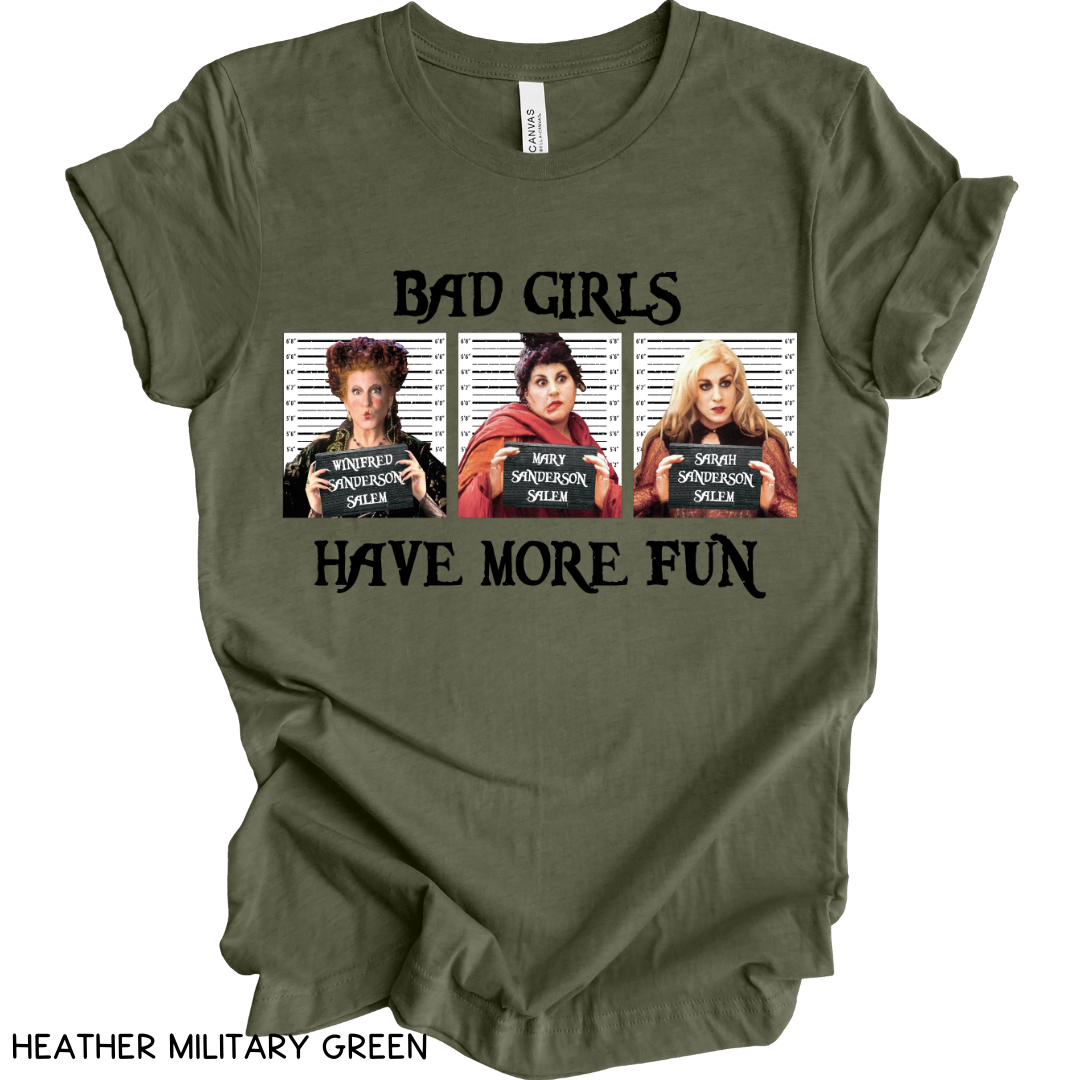 Halloween - Adult Tee - Bad Girls