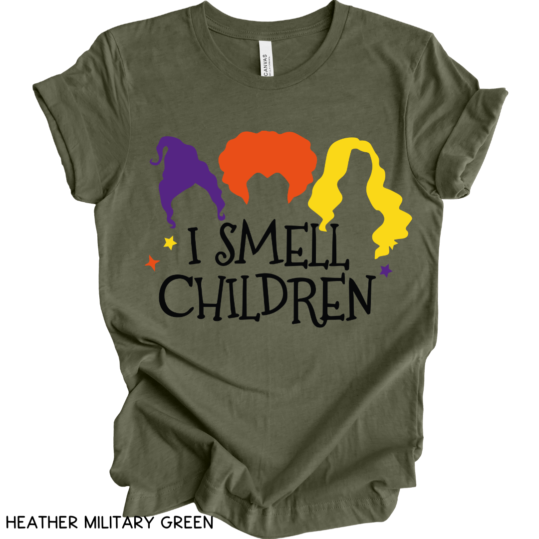 Halloween - Adult Tee - I Smell Children