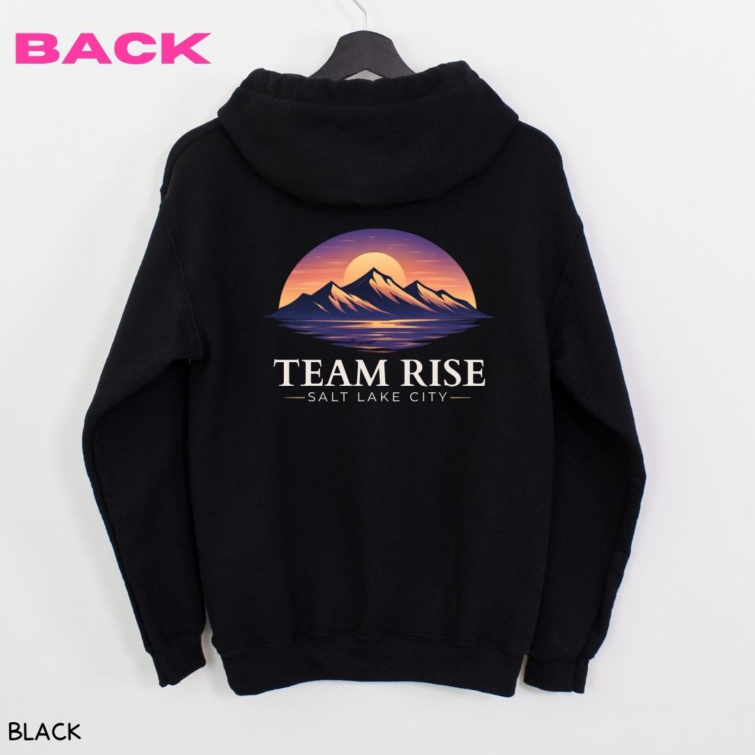 Team Rise - Kleo Unite - Unisex Adult Zip Up Hoodie
