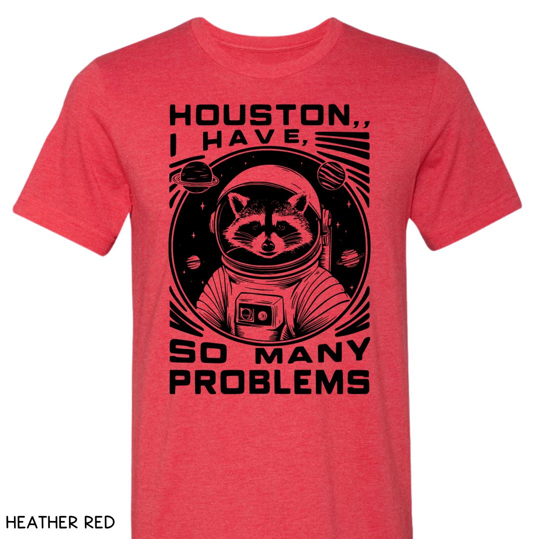 Houston I have So Many Problems - Unisex Adult Tee