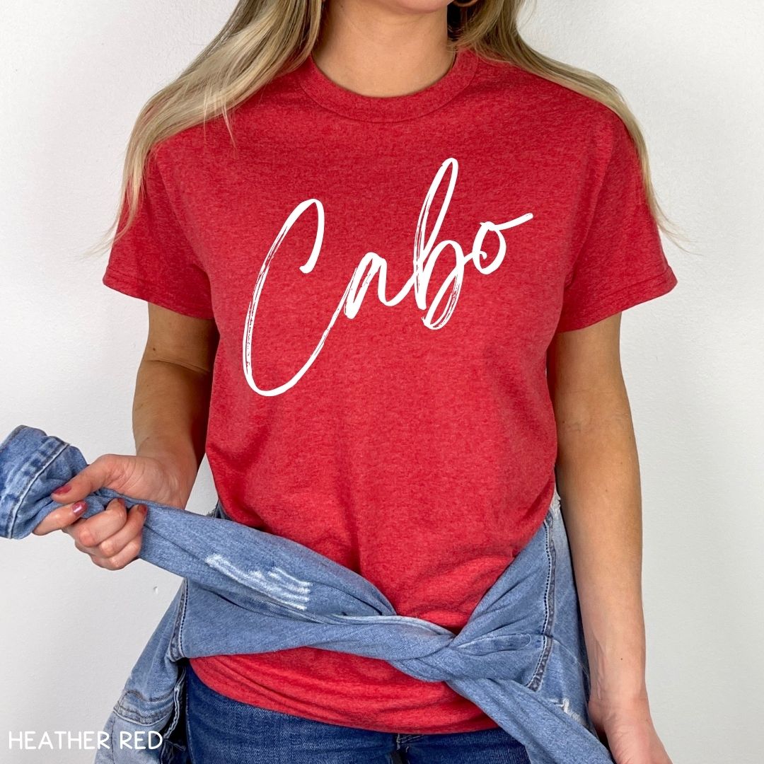 Cabo - Script - Unisex Adult Tee