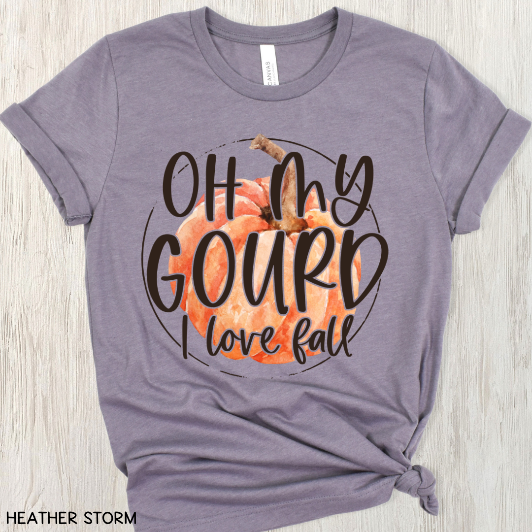 Fall - Adult Tee - Oh My Gourd