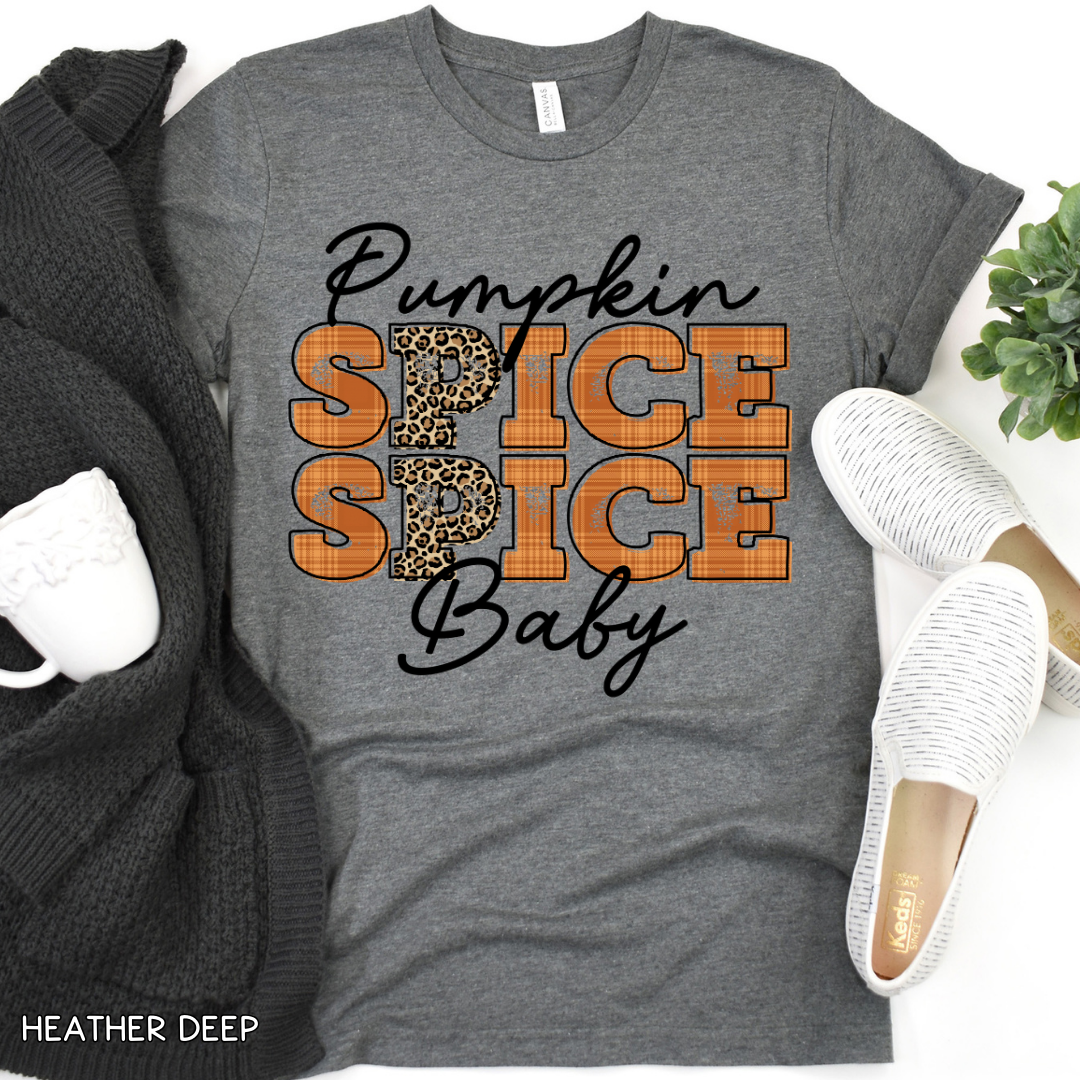 Fall - Adult Tee - Pumpkin Spice Spice Baby