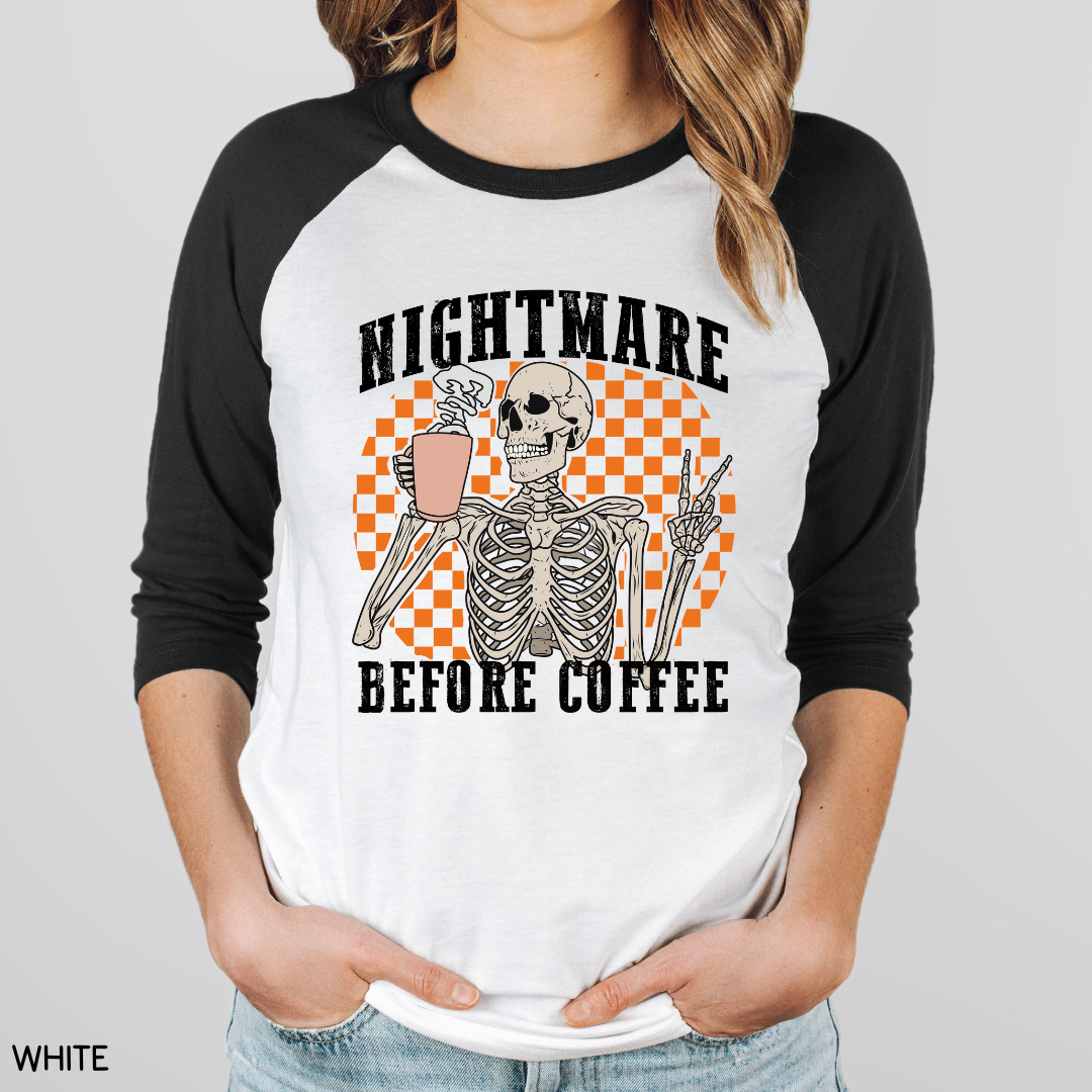 Halloween - Adult Tee - Nightmare Before Coffee