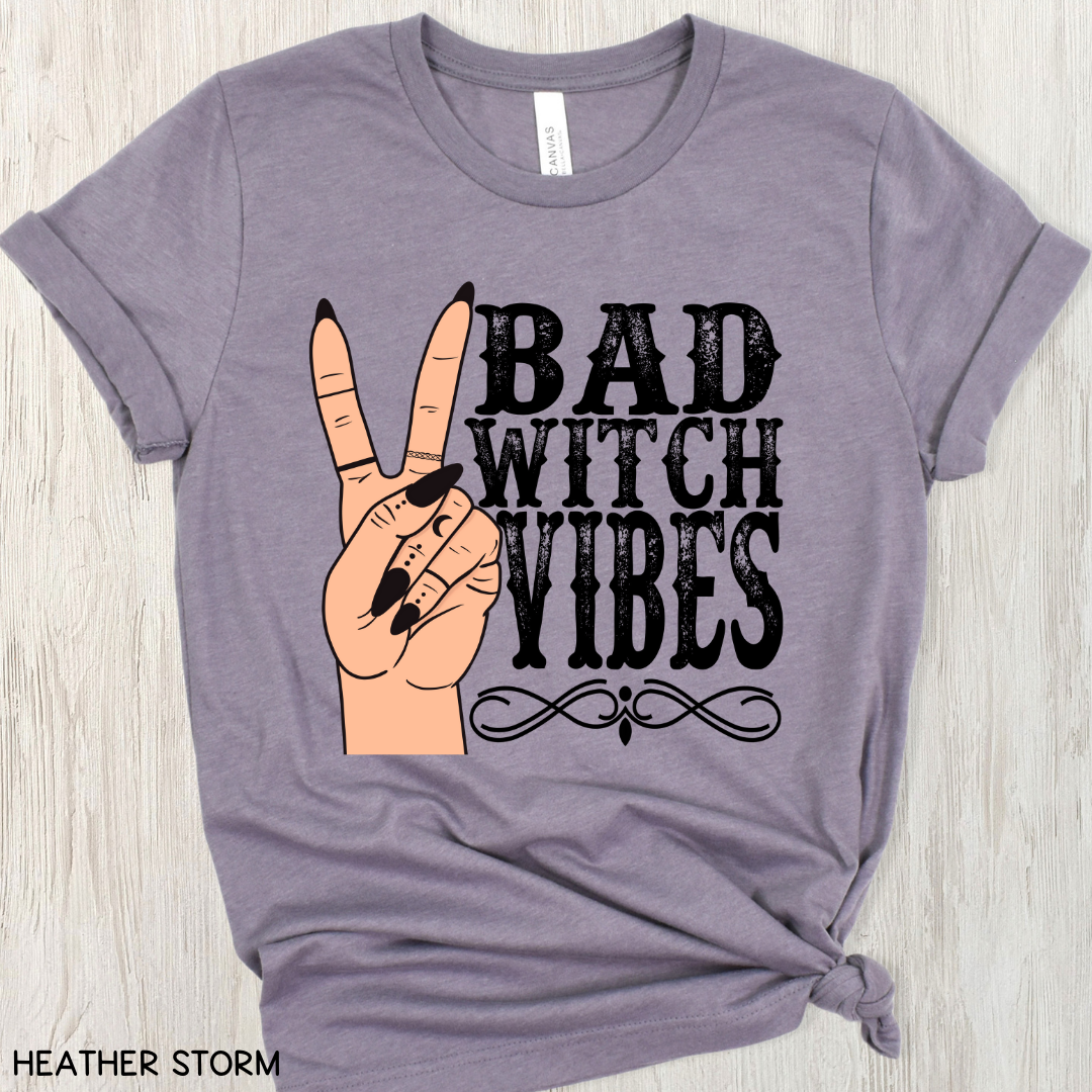 Halloween - Adult Tee - Bad Witch Vibes