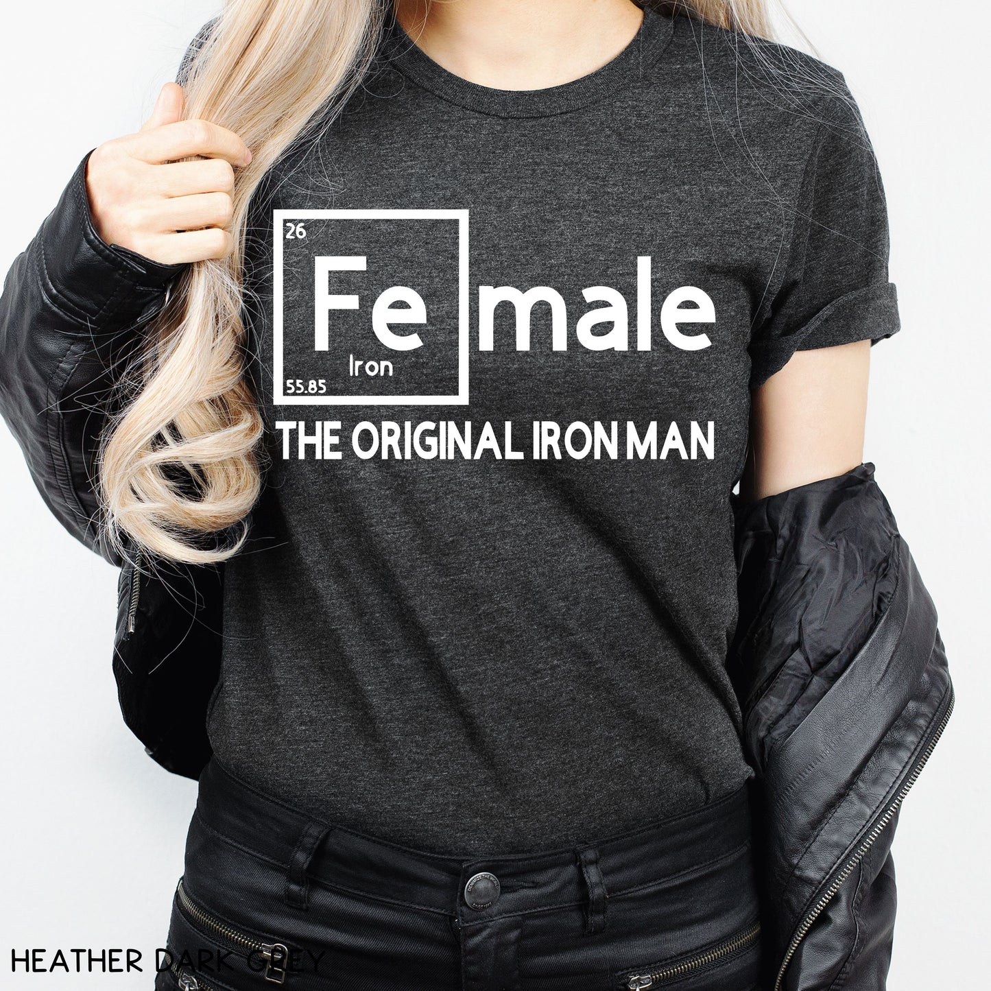 Female the Original Ironman - Unisex Adult Tee