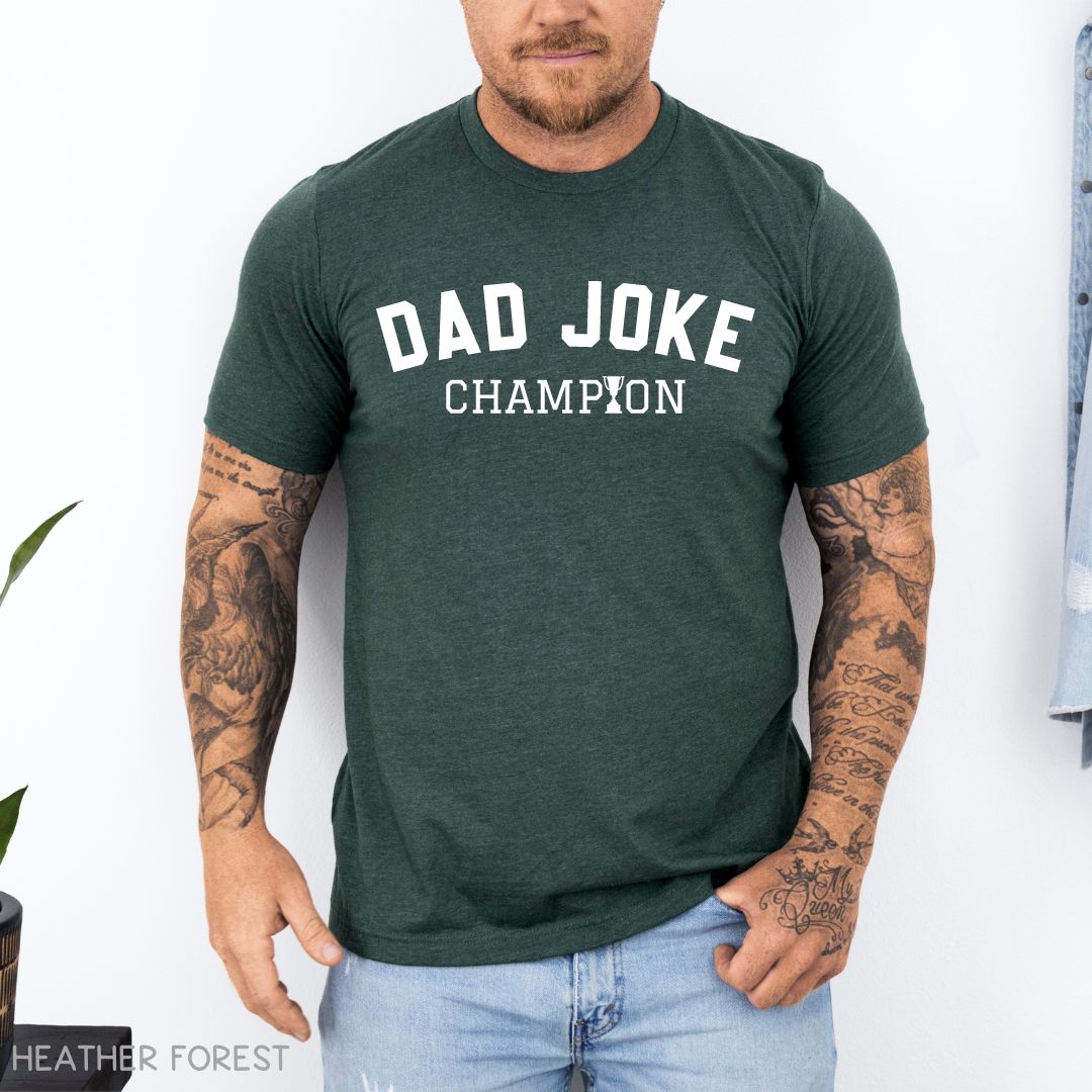 Dad Joke Champion - Unisex Adult Tee