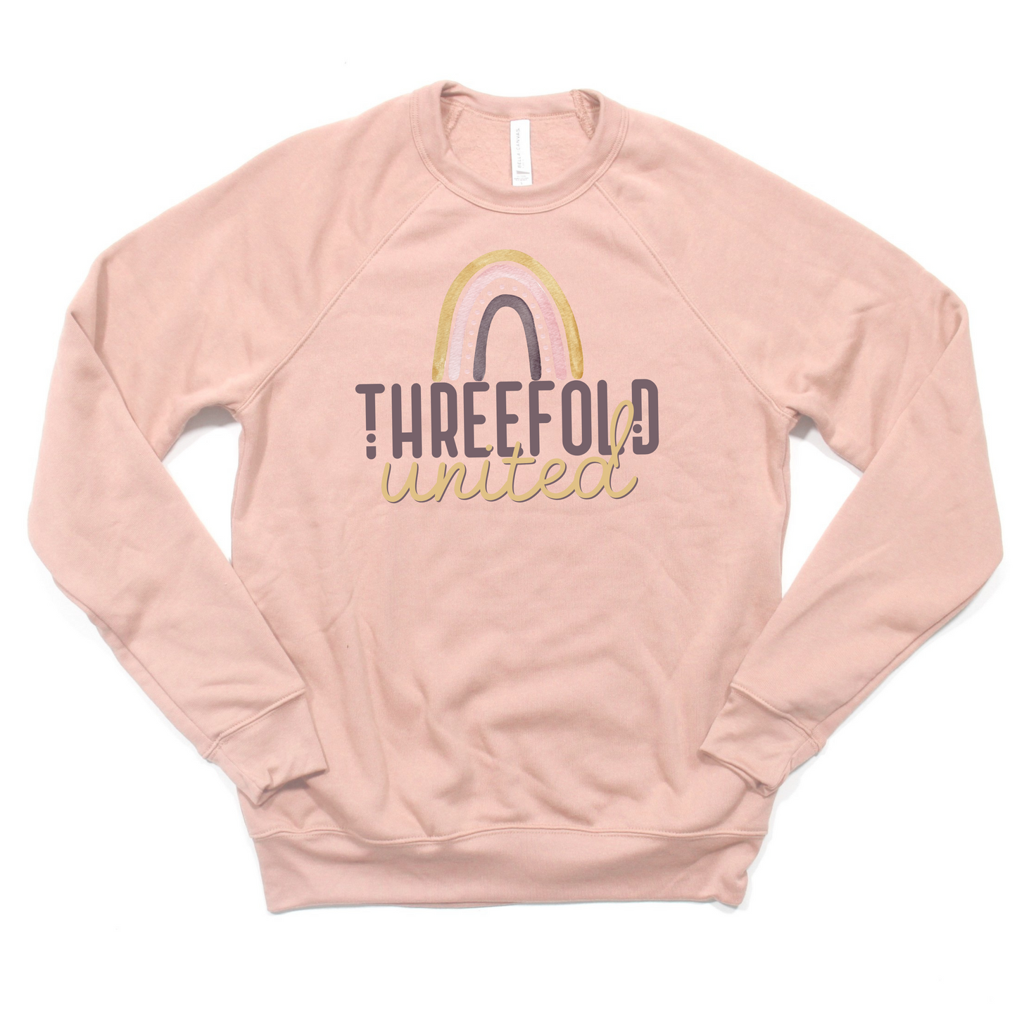 Threefold United - Sweatshirt - Rainbow 1 Logo