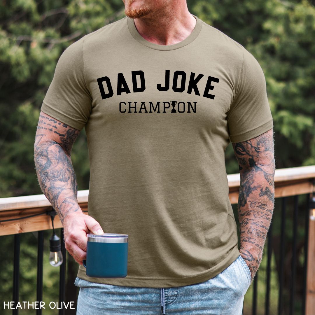 Dad Joke Champion - Unisex Adult Tee