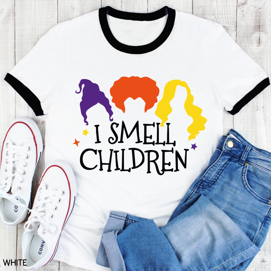 Halloween - Adult Tee - I Smell Children