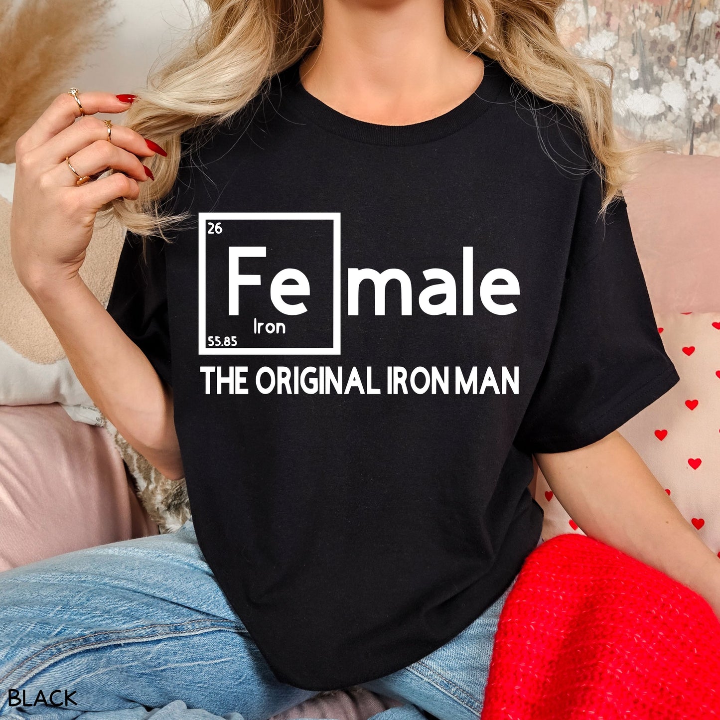 Female the Original Ironman - Unisex Adult Tee