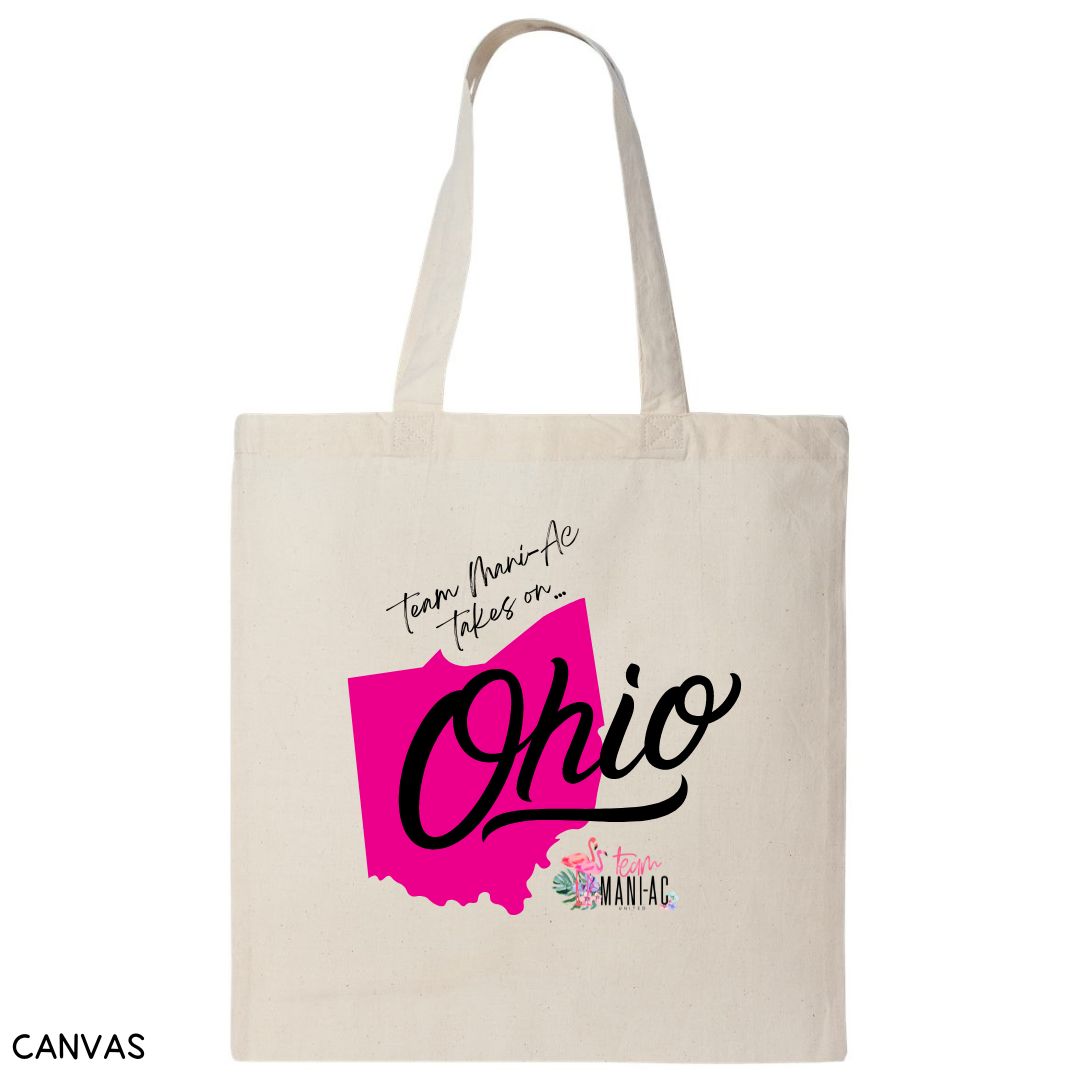 Team Mani-ac  United - Canvas Tote Bag