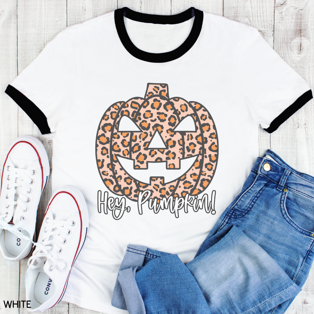 Halloween - Adult Tee - Hey Pumpkin