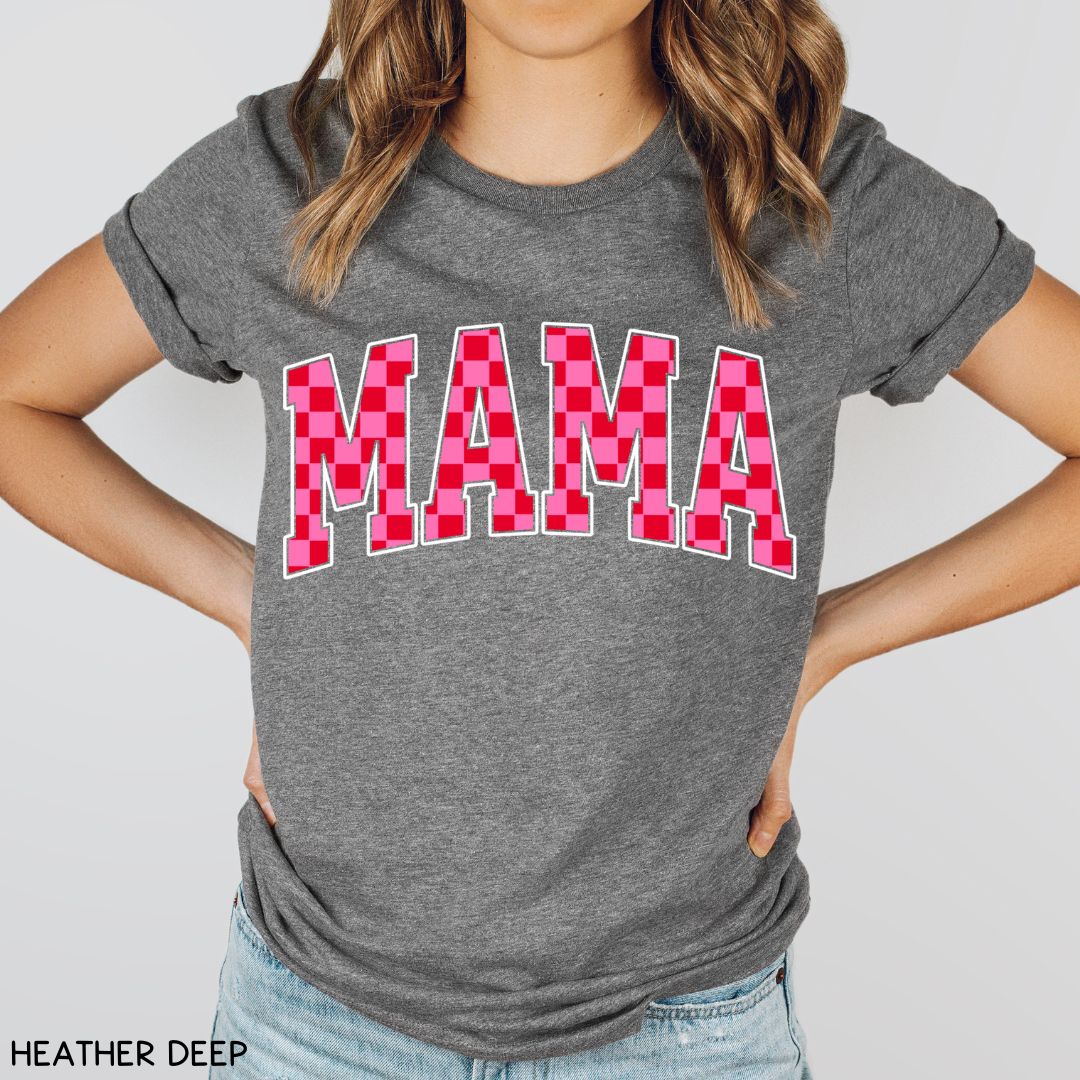 MAMA Checkers - Unisex Adult Tee