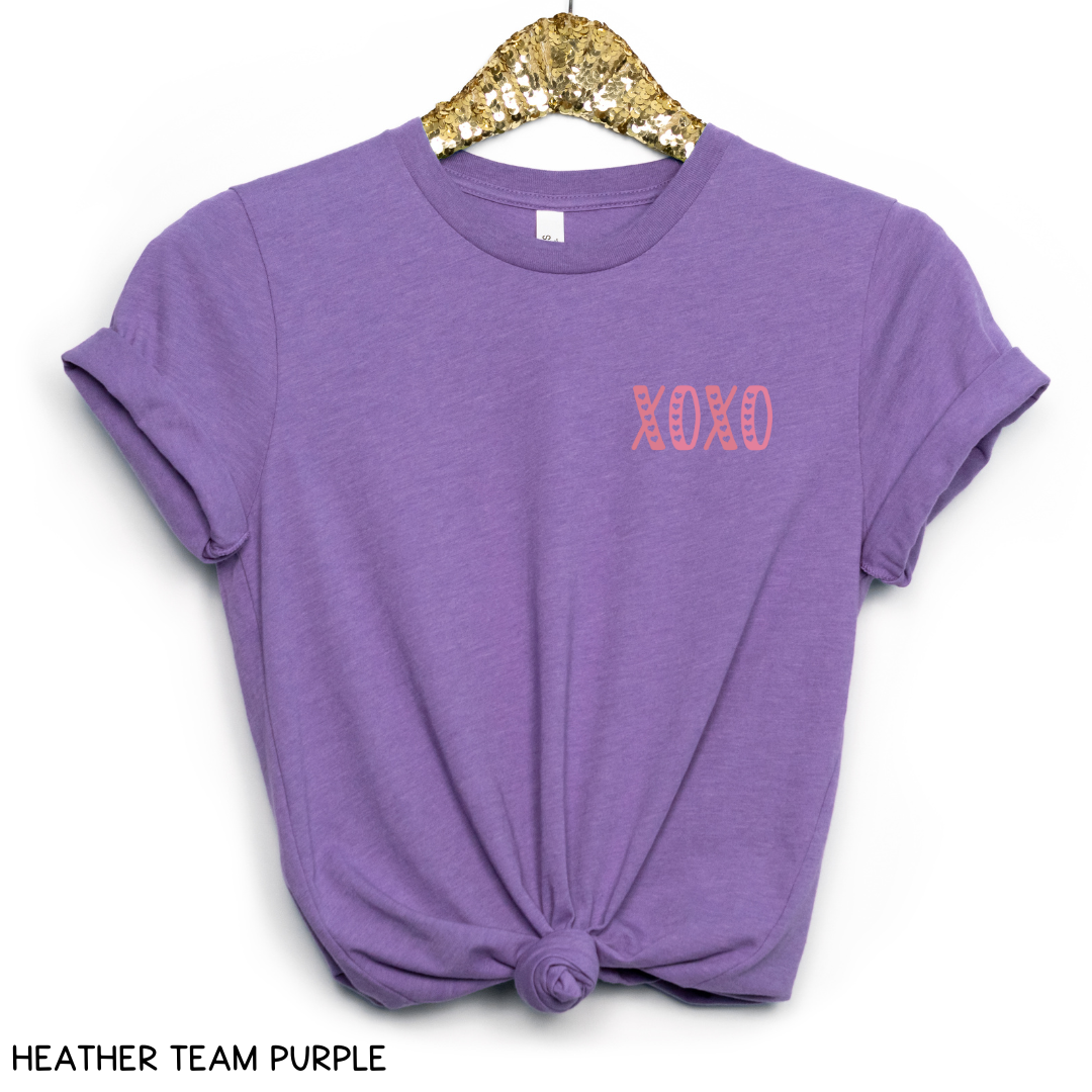 Valentines - XOXO Pocket - Unisex Adult Tee