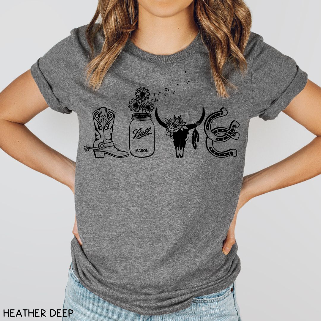 Country Love - Unisex Adult Tee