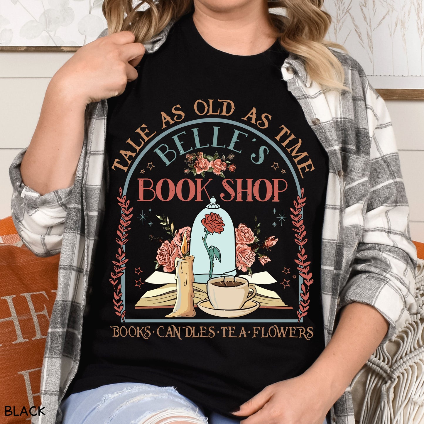 Beauty and the Beast - Tale As Old As Time - Unisex Adult Tee