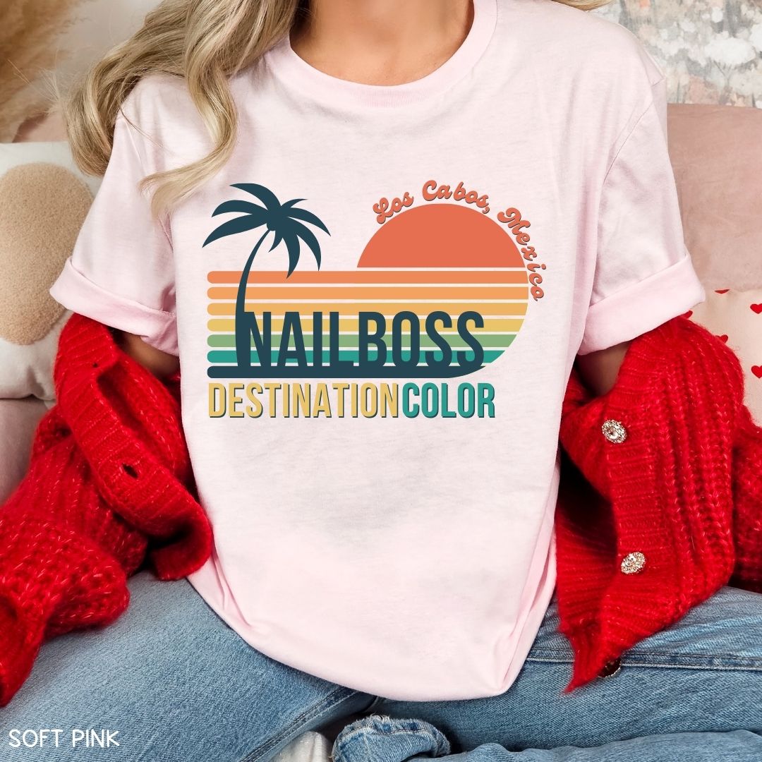 Cabo - Nailboss Sun - Unisex Adult Tee