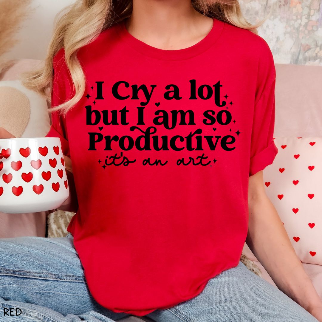 Swiftie - I Cry A Lot - Unisex Adult Tee