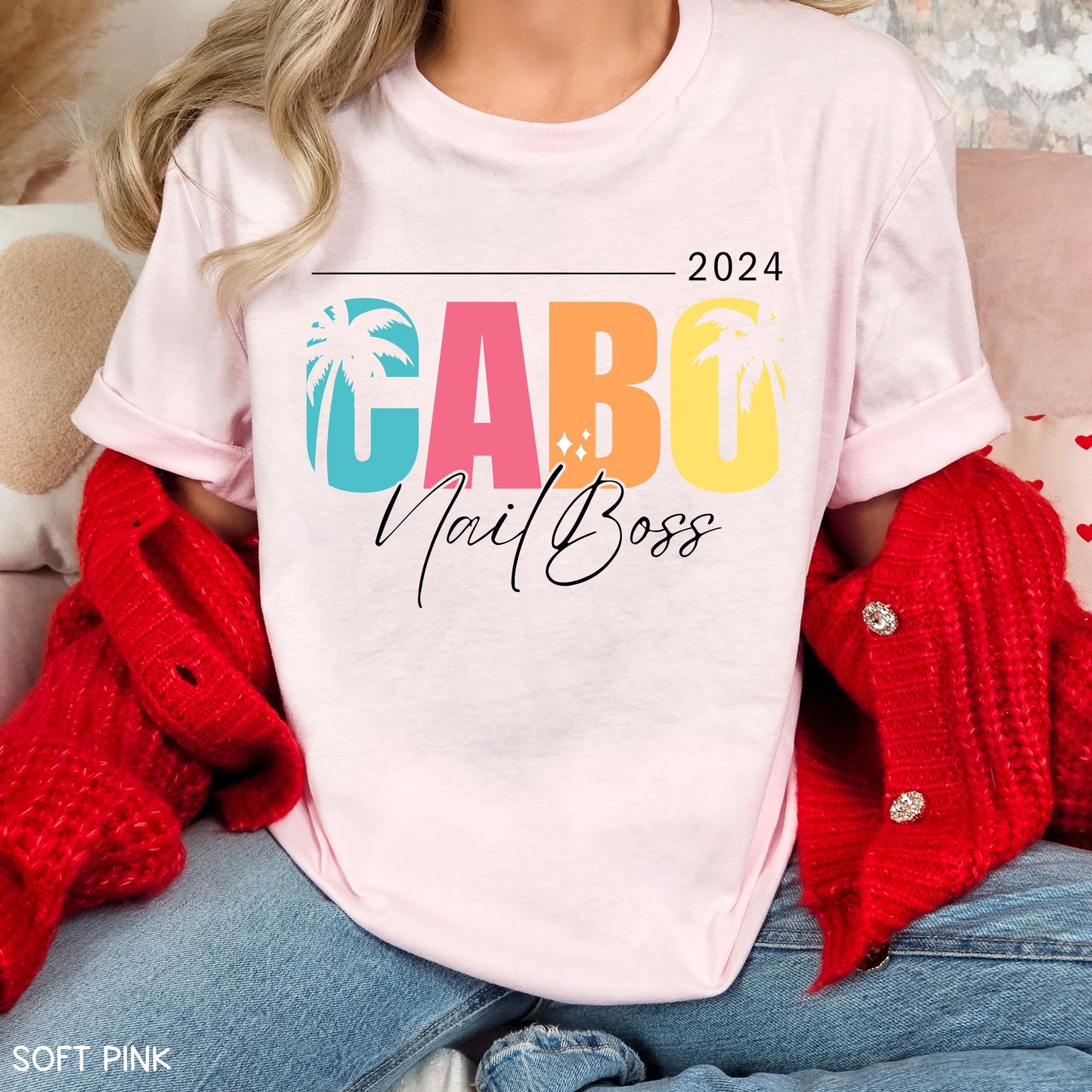 Cabo - Sparkle NailBoss - Unisex Adult Tee