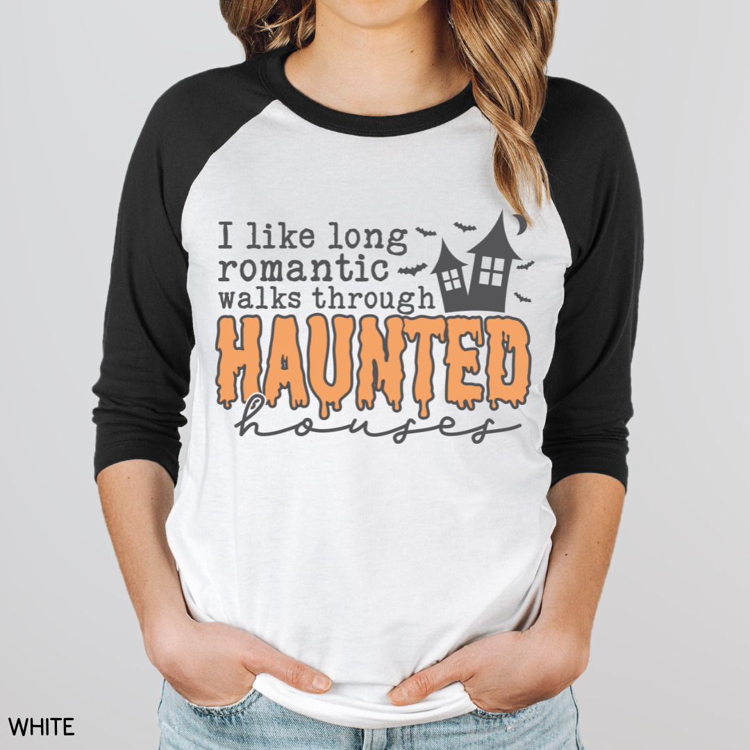 Halloween - Adult Tee - Haunted Houses