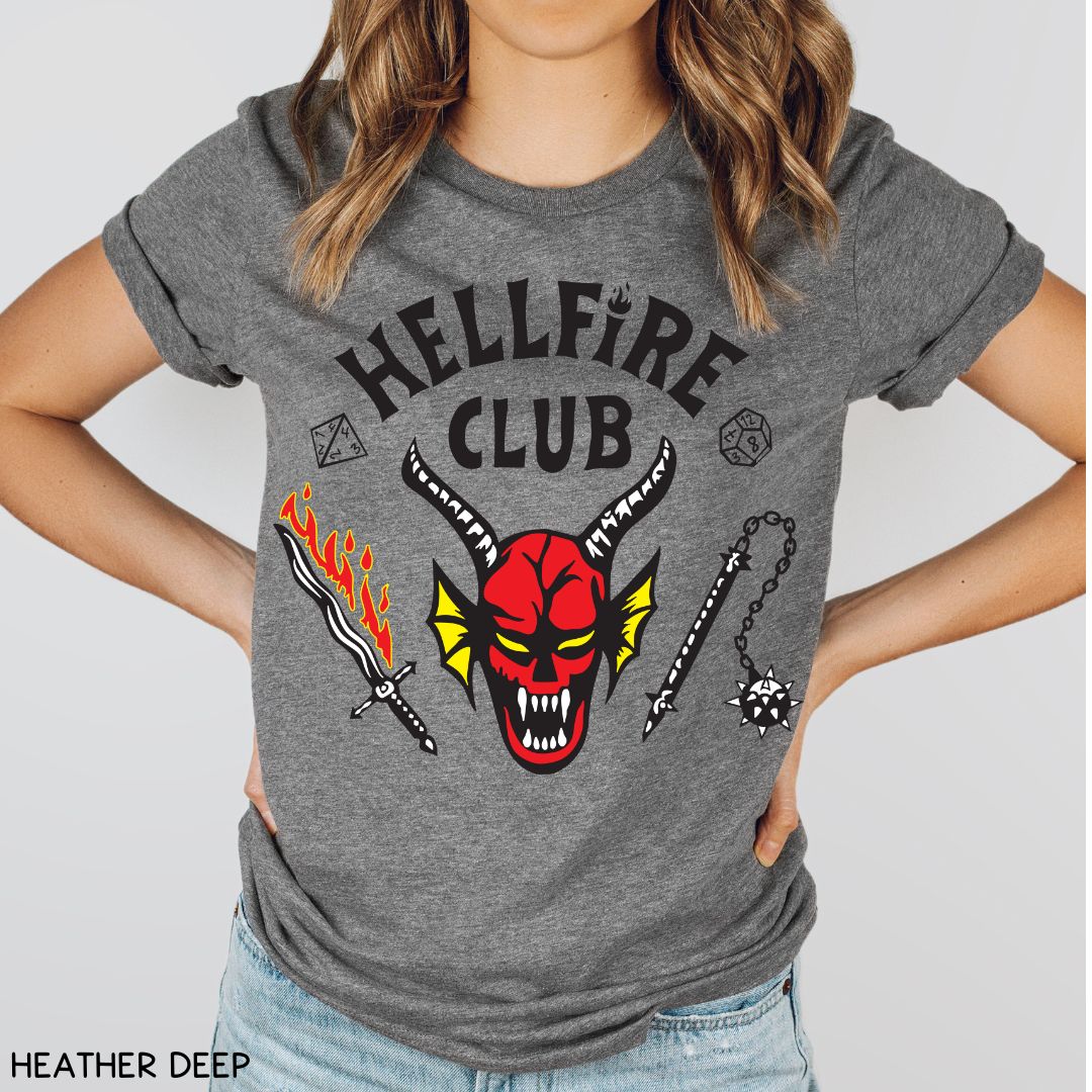 Stranger Things - Hellfire Club - Unisex Adult Tee