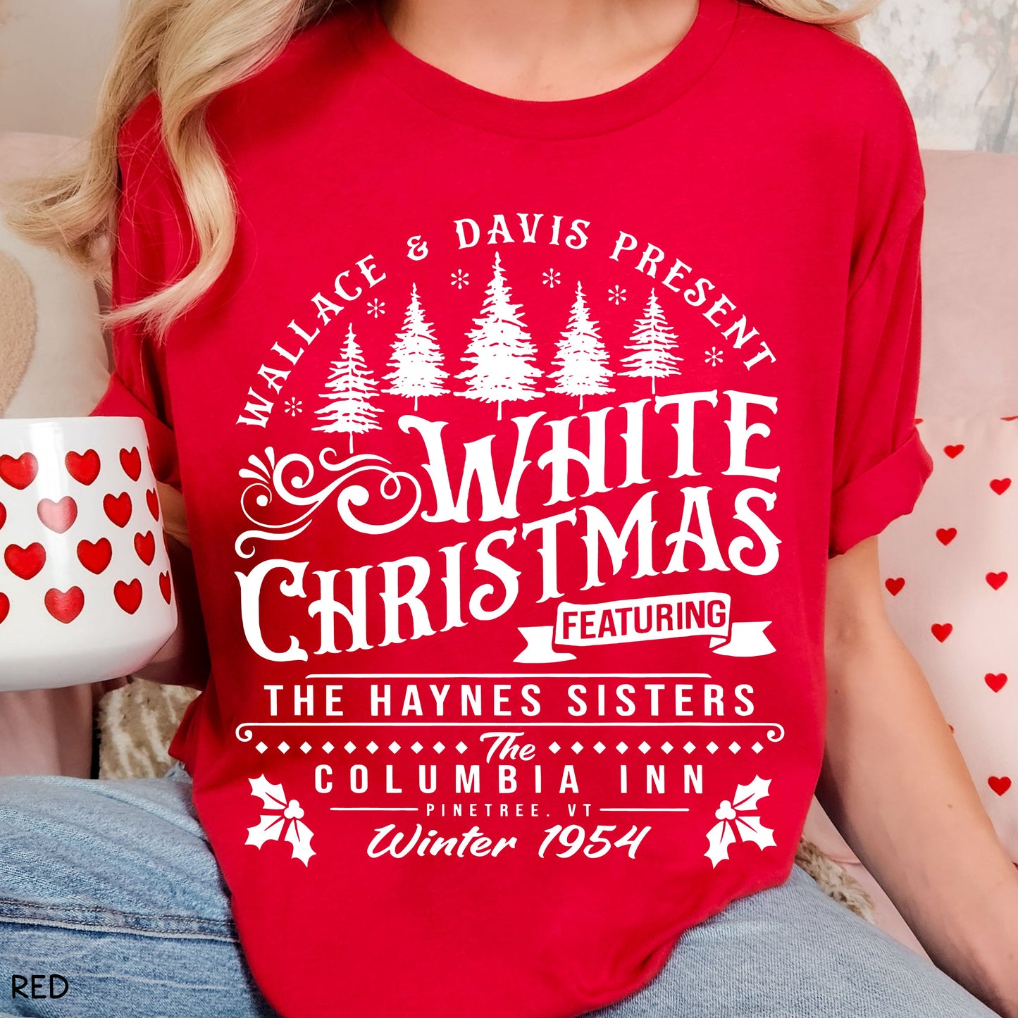 Christmas - Wallace & Davis White Christmas - Unisex Adult Tee