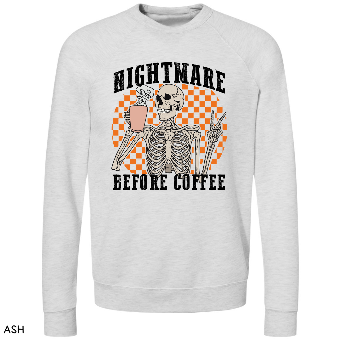 Halloween - Sweatshirt - Nightmare Before Coffee
