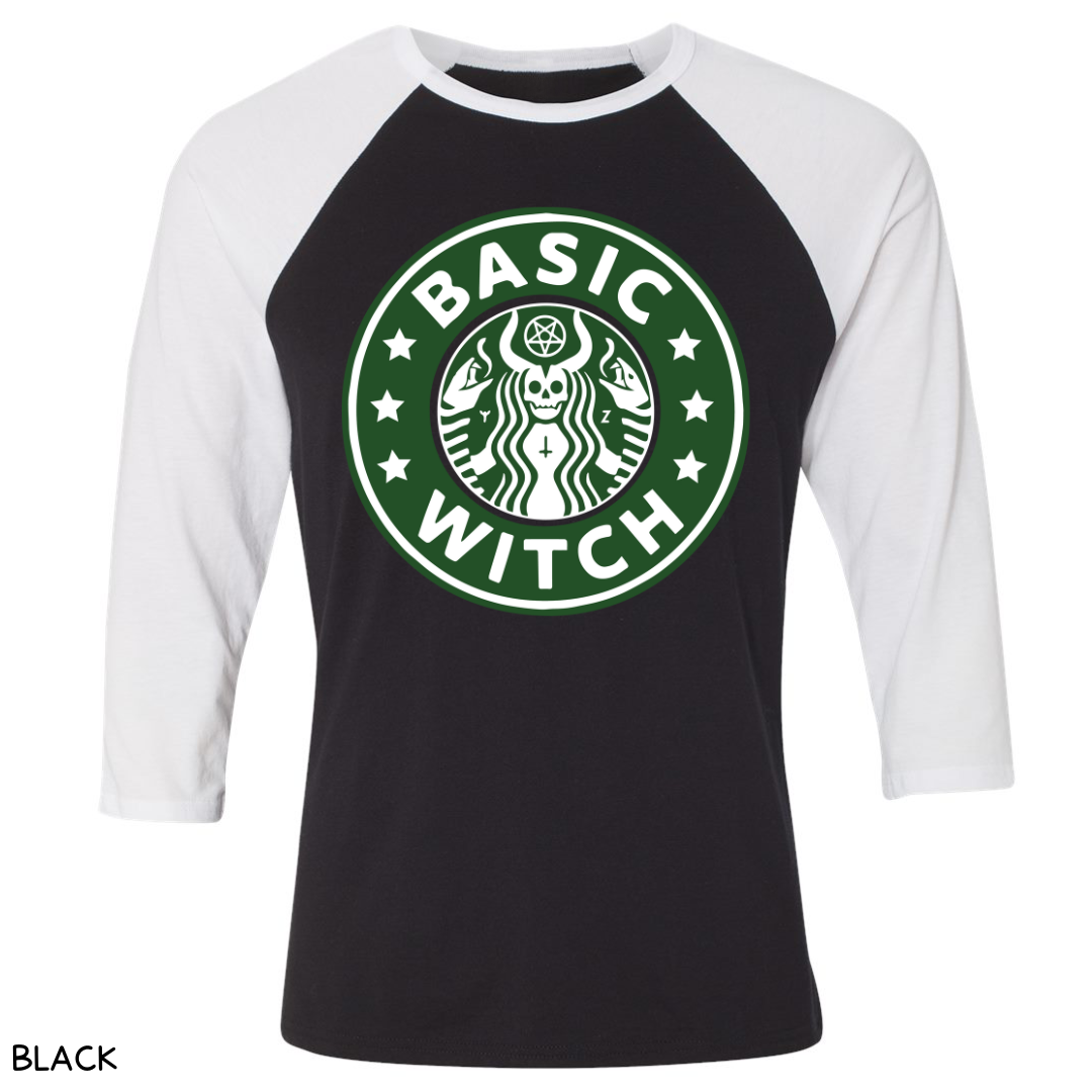 Halloween - Adult Tee - Starbucks Basic Witch