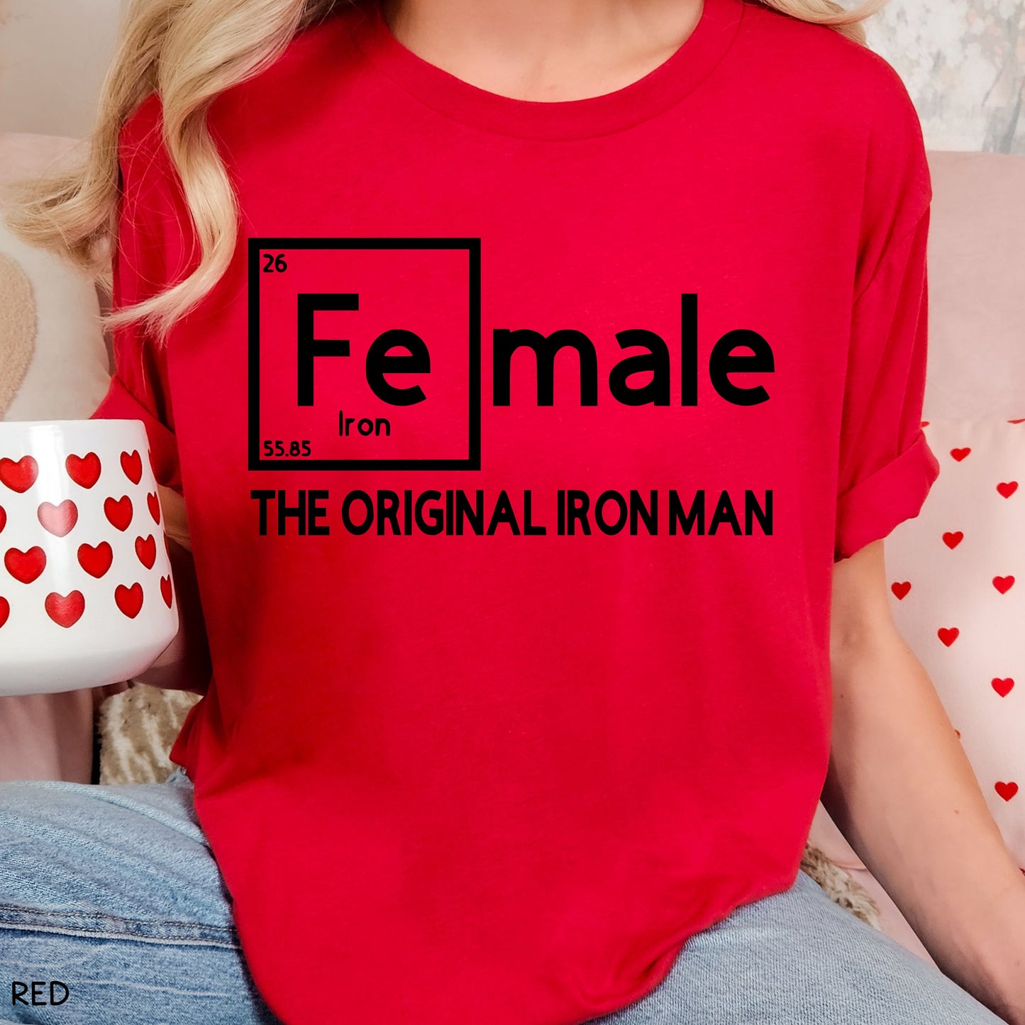 Female the Original Ironman - Unisex Adult Tee