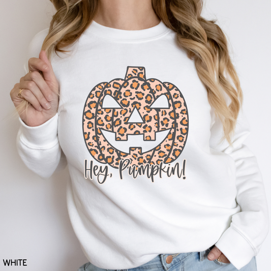 Halloween - Sweatshirt - Hey Pumpkin