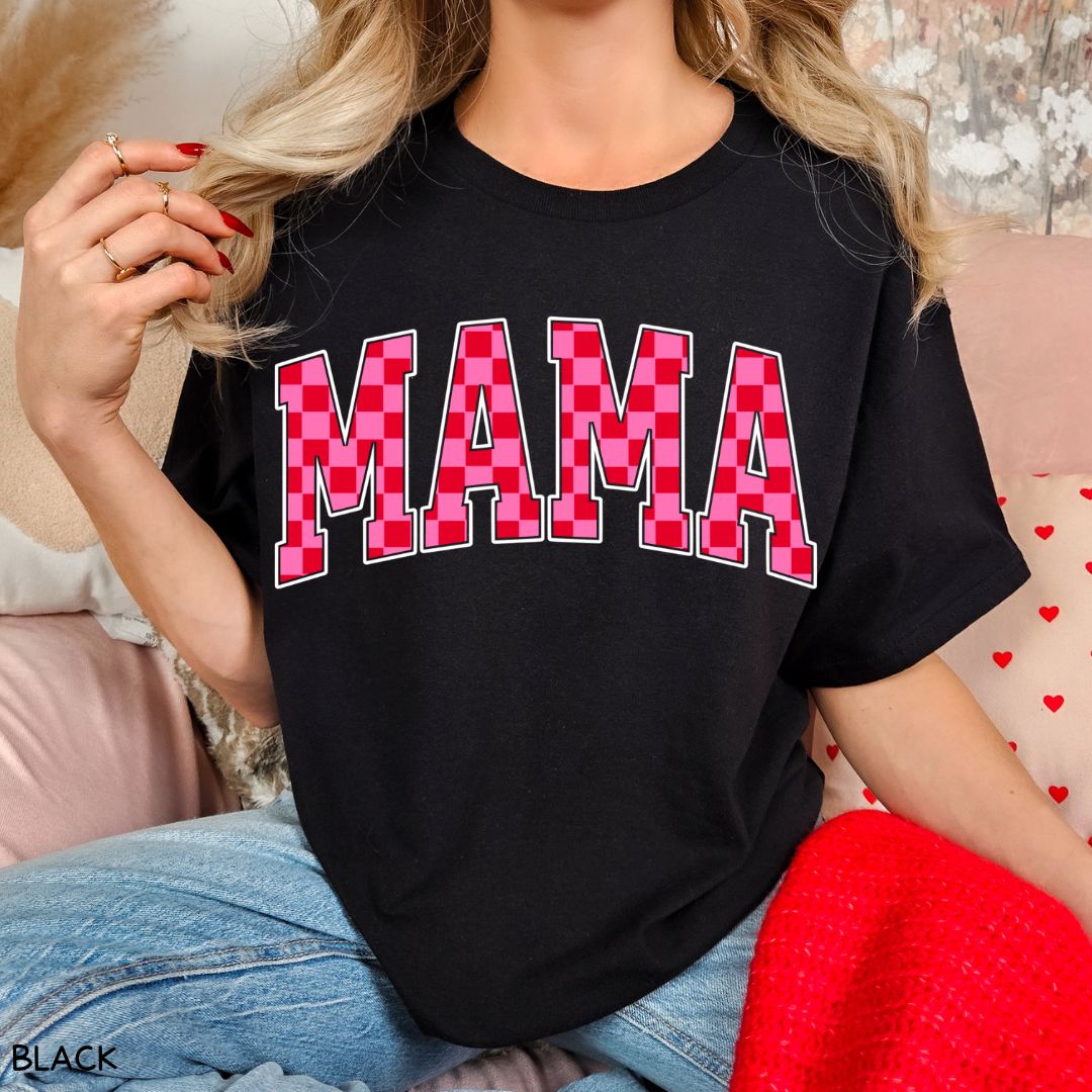 MAMA Checkers - Unisex Adult Tee