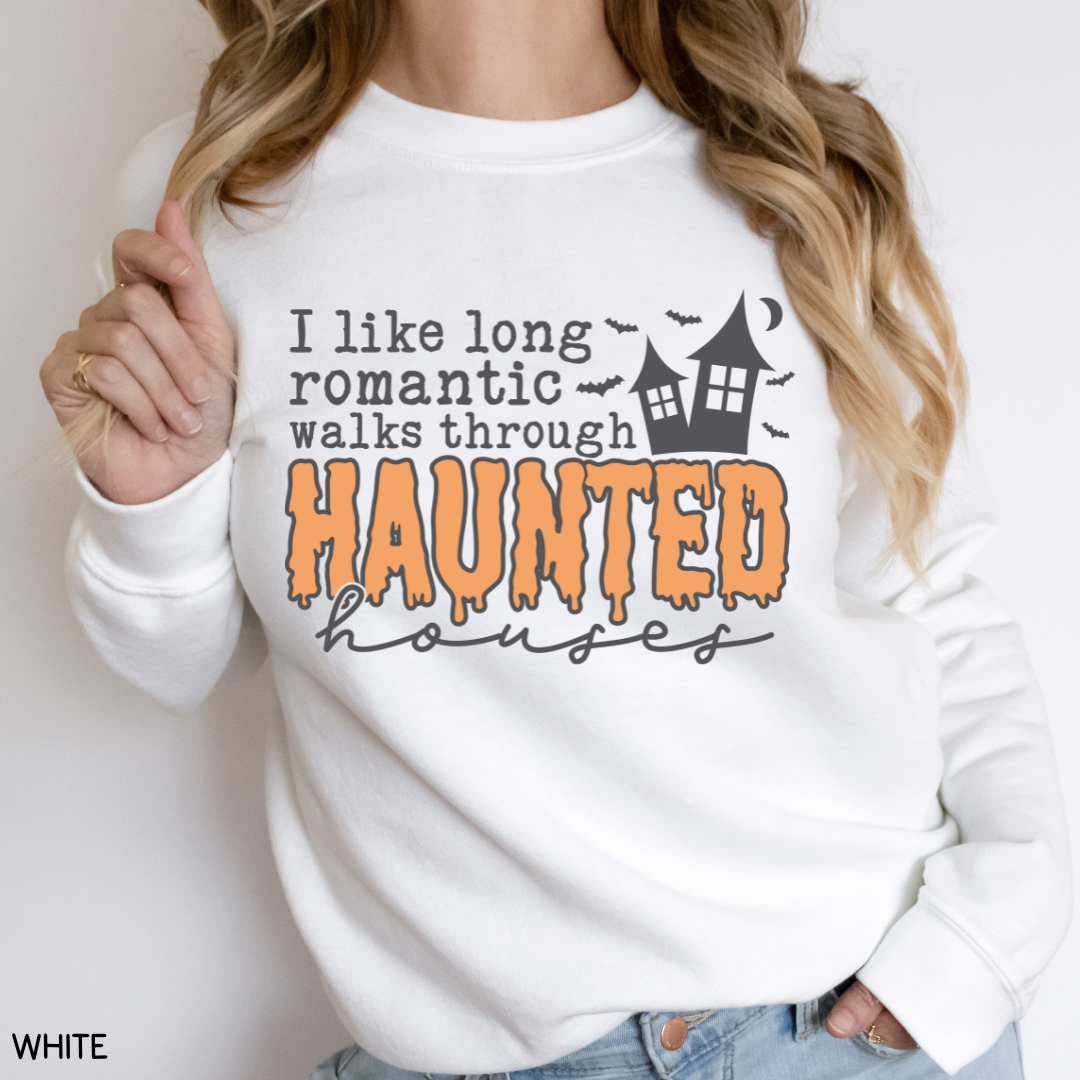 Halloween - Sweatshirt - Haunted Houses