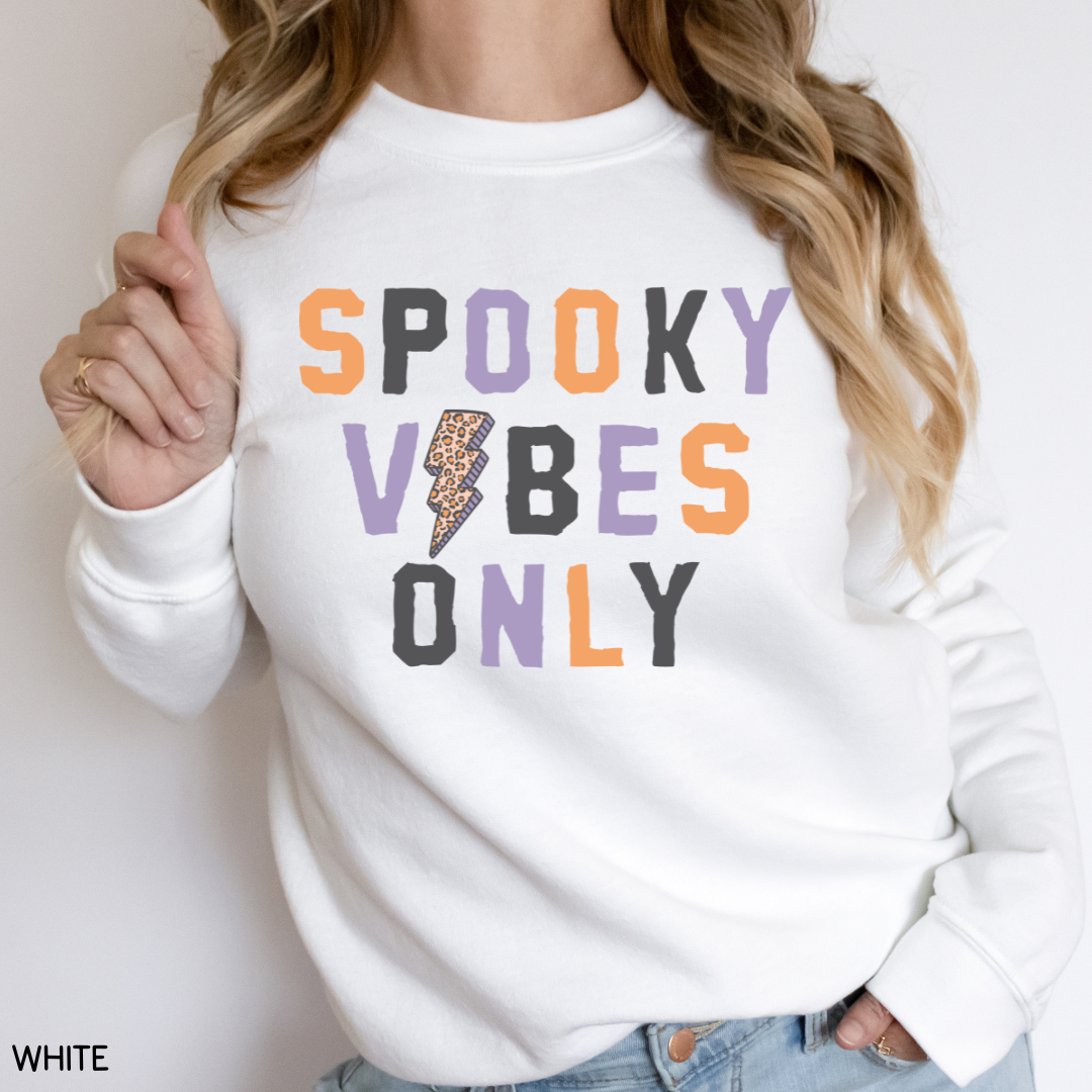 Halloween - Sweatshirt - Spooky Vibes Only