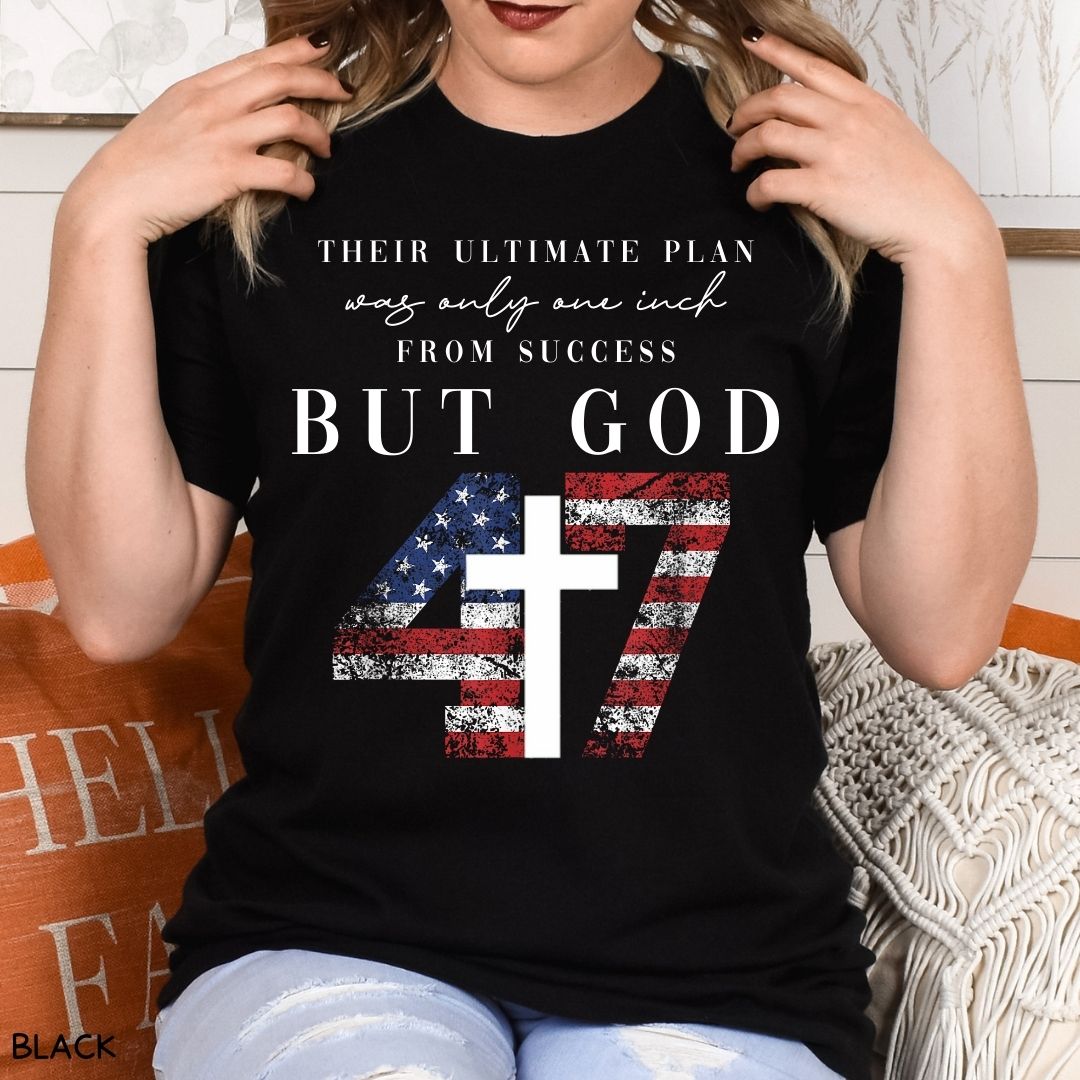 America - 47 But God - Unisex Adult Tee