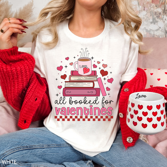 Valentines - All Booked for Valentines - Unisex Adult Tee